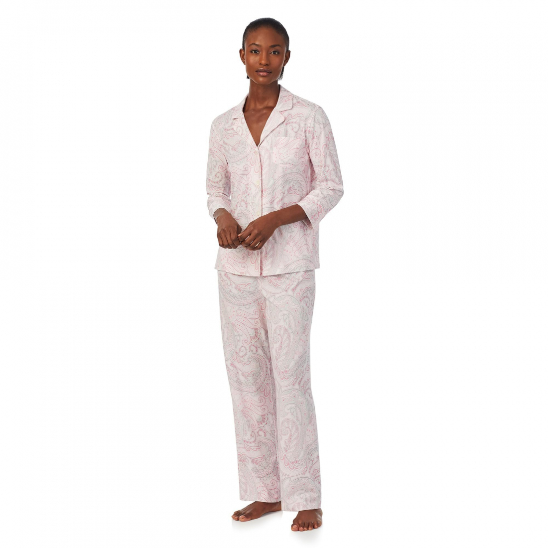 Women's 'Long' Top & Pajama Trousers Set