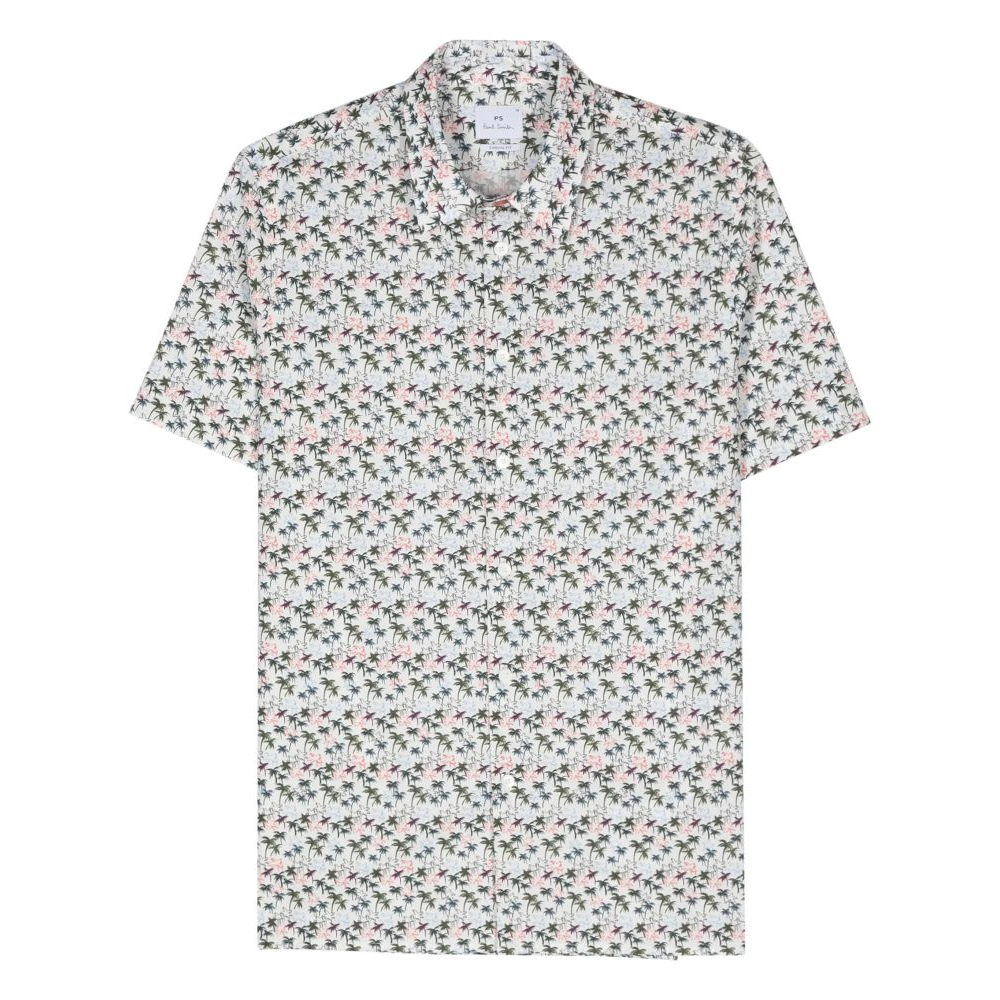 Men's 'Palm Tree' Short sleeve shirt