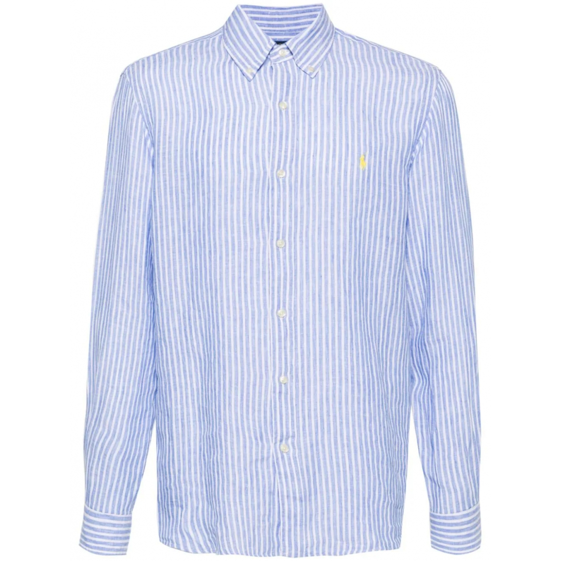 Chemise 'Logo-Embroidered Striped' pour Hommes
