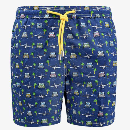 Men's 'Little Car' Swimming Shorts