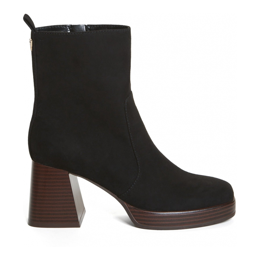 Women's 'Redid Flared Block Heel' Booties