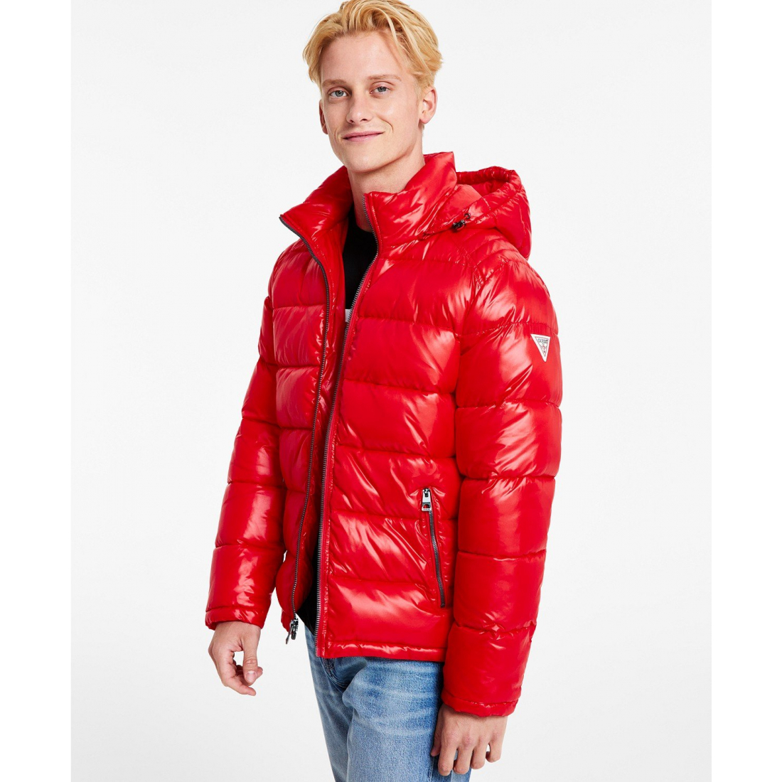 Manteau matelassé 'Hooded' pour Hommes