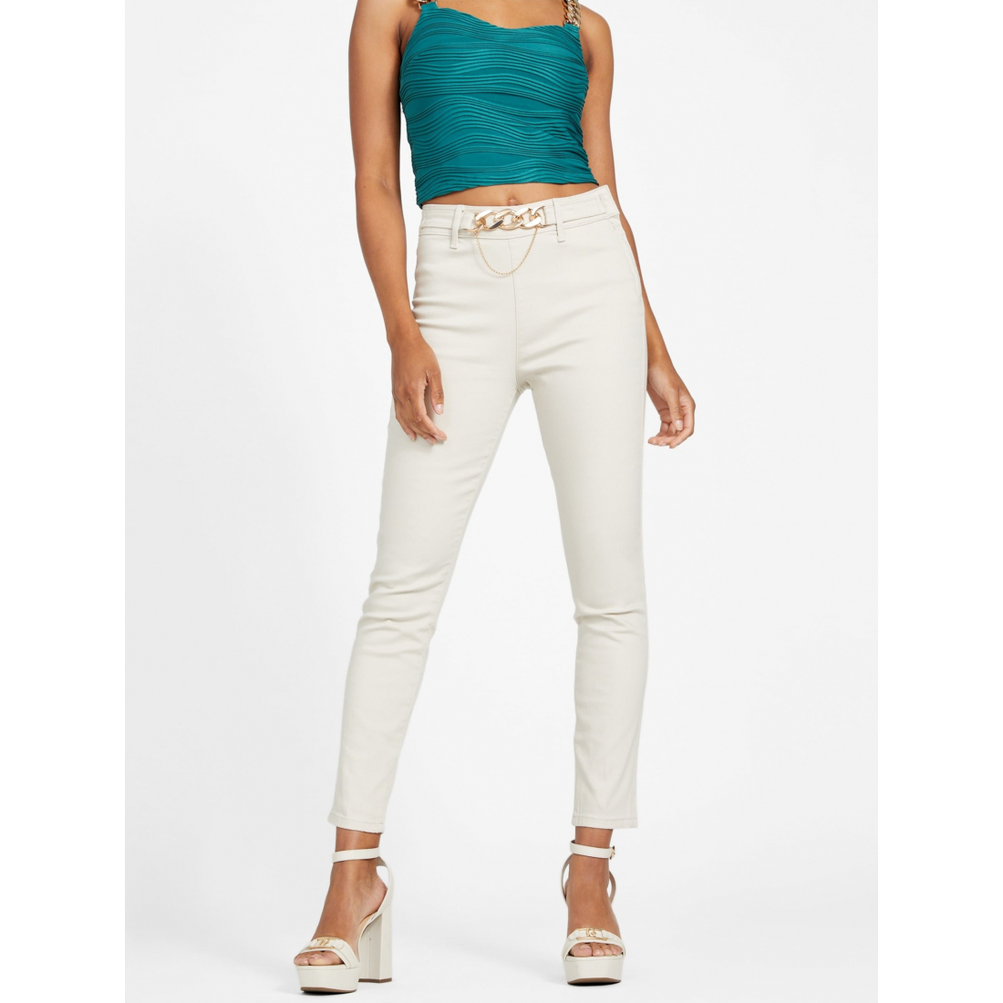 Jeans skinny 'Salome Chain' pour Femmes