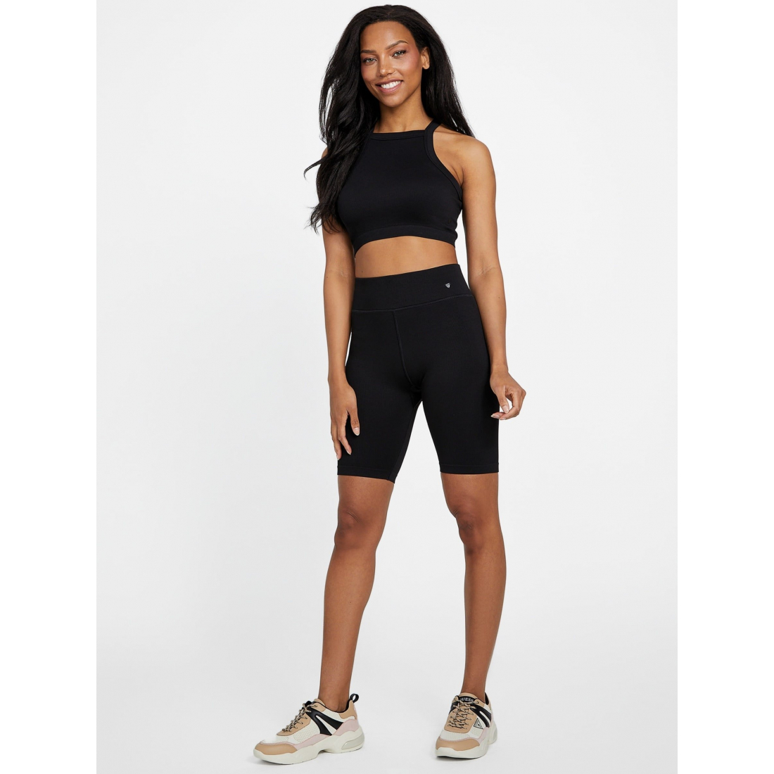 'Rina Seamless Active' Crop Top für Damen