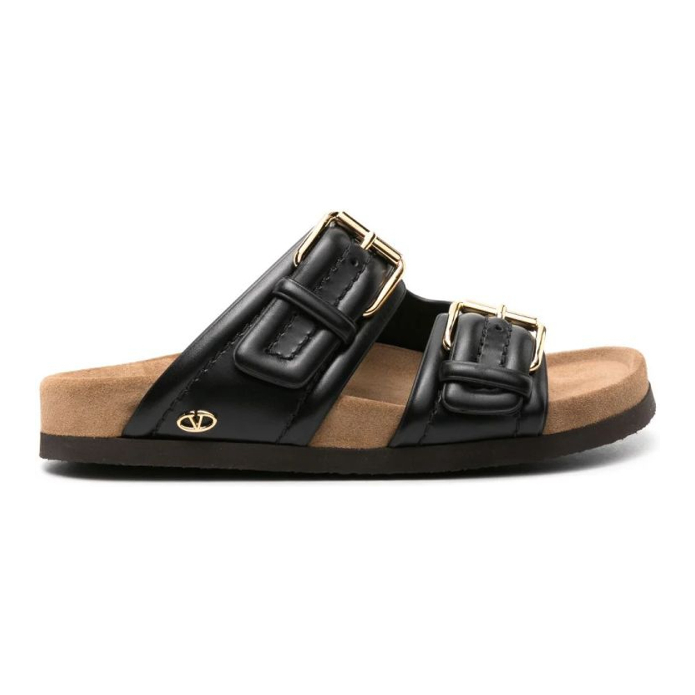 'Fussfriend Double-Strap' Flache Sandalen für Damen