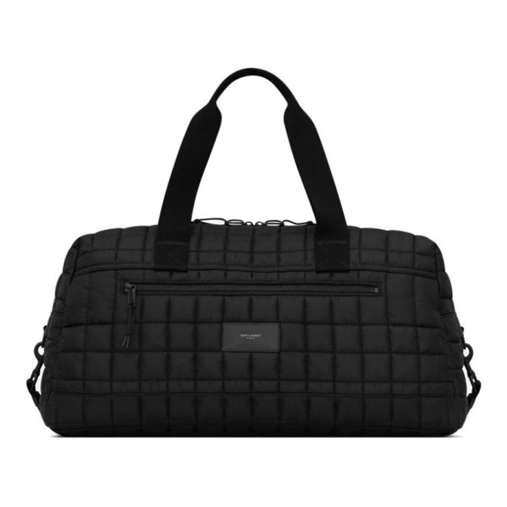 Men's 'Nuxx Logo-Patch Quilted' Duffle Bag