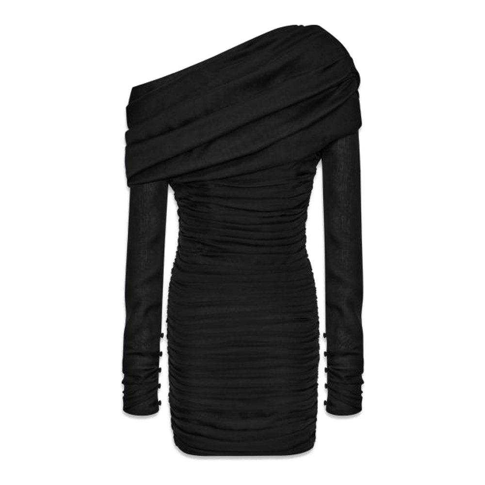 'Ruffle' Off-Shoulder Kleid für Damen