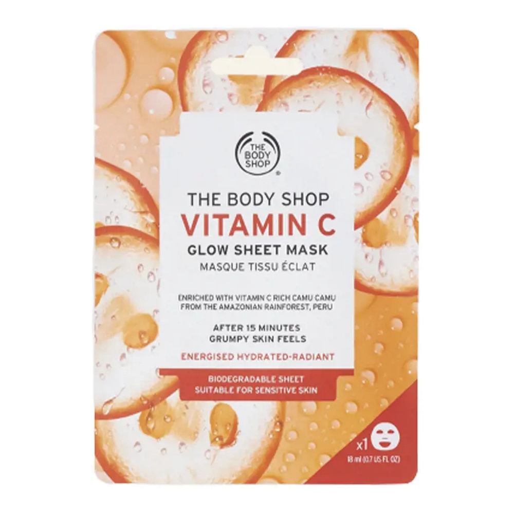 'Vitamin C Glow' Sheet Mask - 18 ml