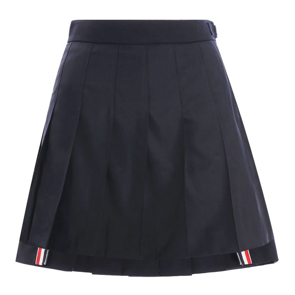 'Dropped Back Pleated' Mini Rock für Damen