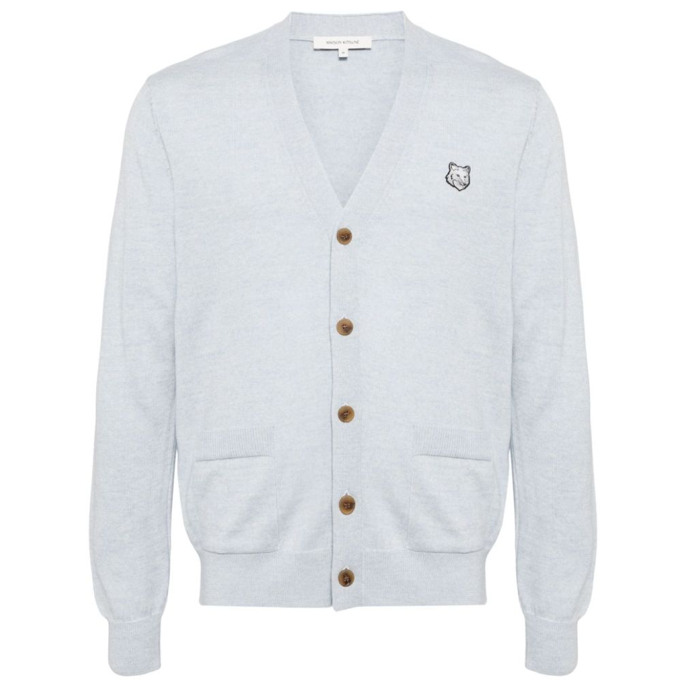 Cardigan 'Fox Head-Appliqué' pour Hommes