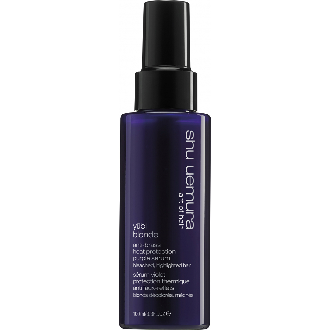 'Yubi Blonde Anti-Brass Heat Protection Purple' Hair Serum - 90 ml