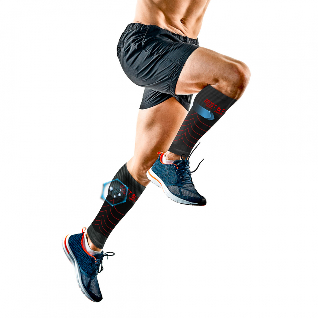 Men's 'Boosterleg Correction' Leg Sleeves