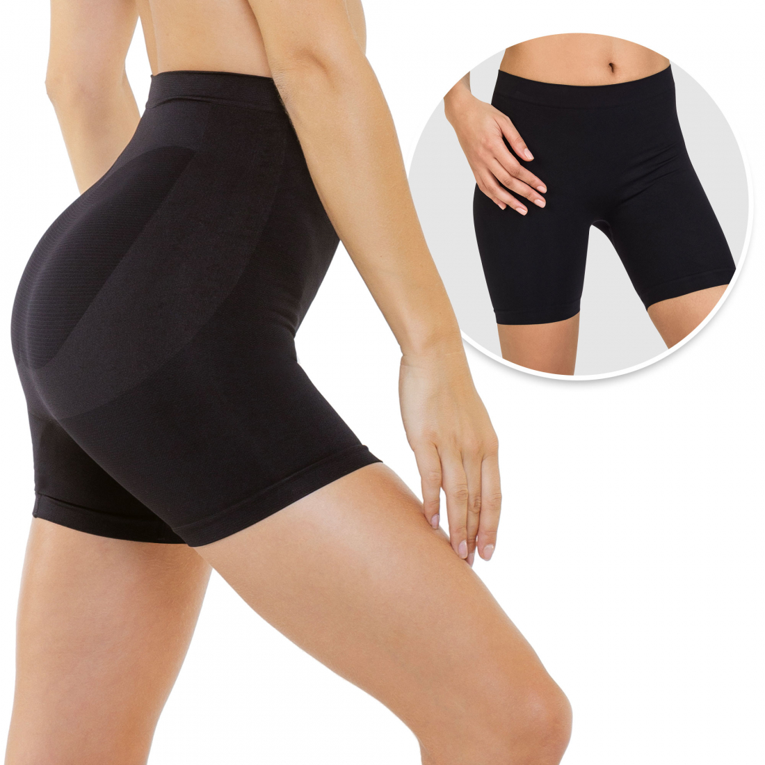 'Slimming' Modellierende Shorts für Damen - 2 Stücke