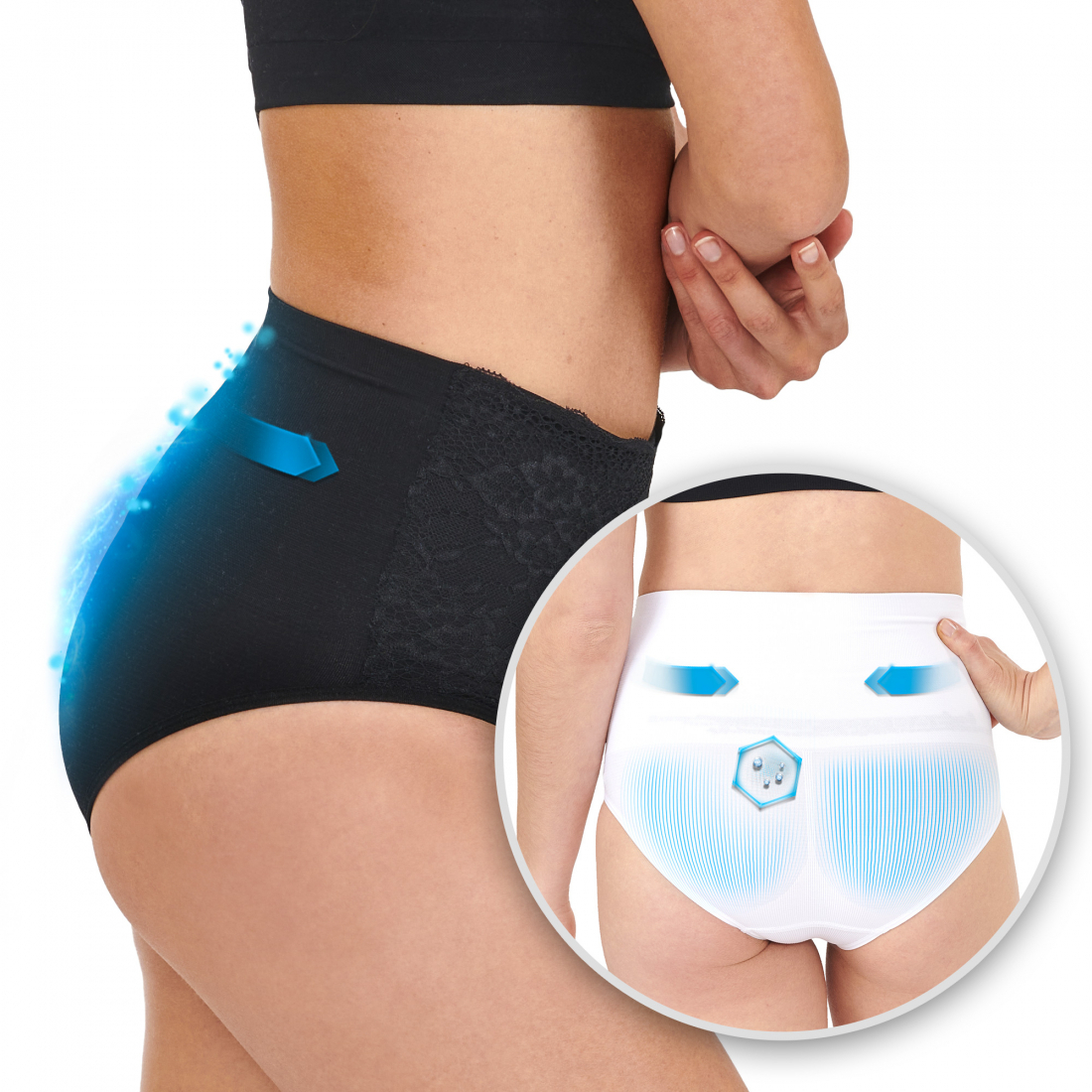 Culotte amincissante pour Femmes - 2 Pièces