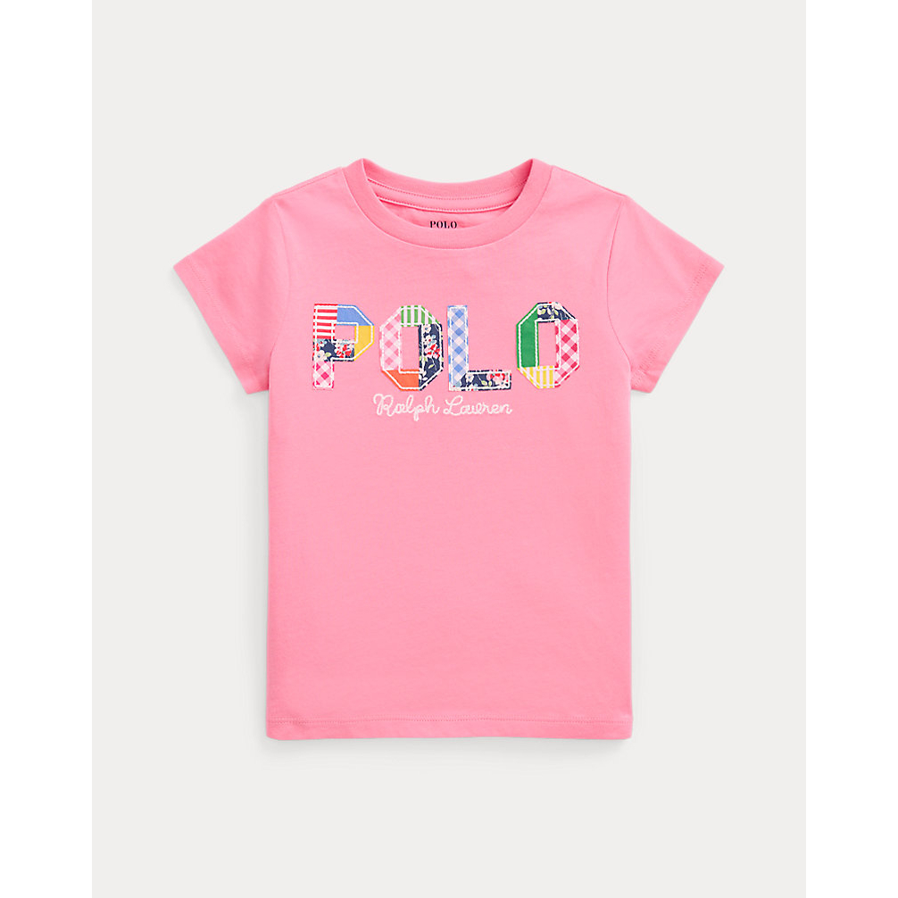 Little Girl's 'Mixed-Logo' T-Shirt