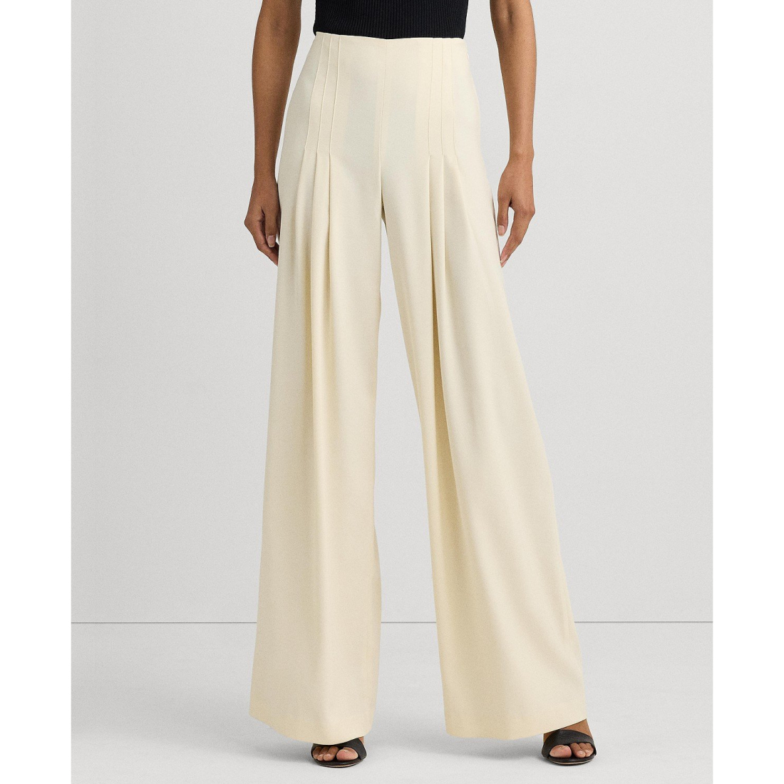 Pantalon Palazzo 'Pleated' pour Femmes