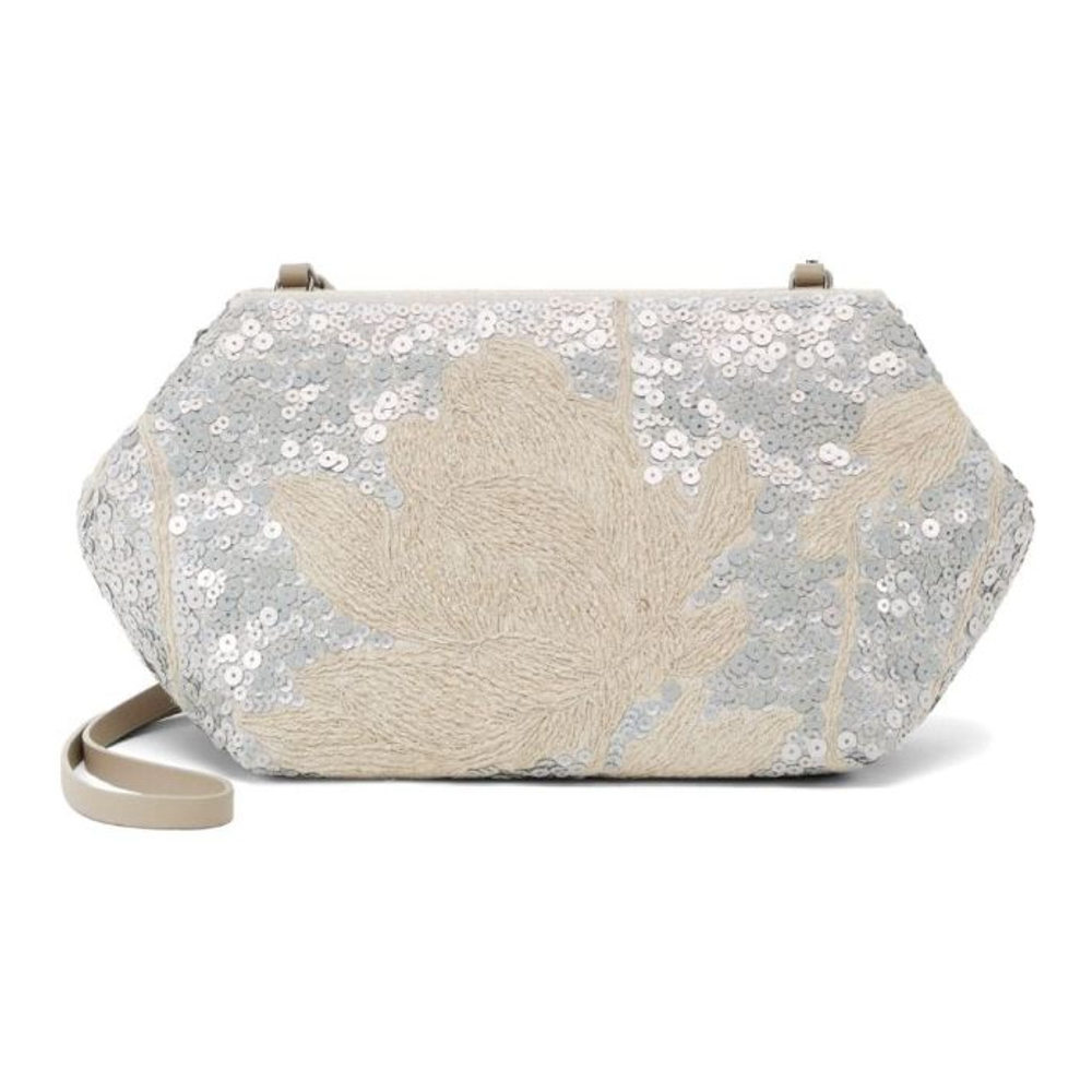 Women's 'Magnolia Embroidered' Shoulder Bag