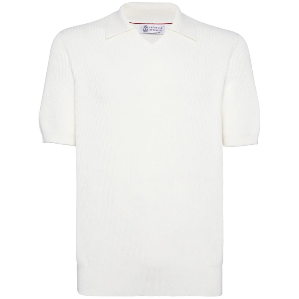 'Pointed-Flat Collar' Polohemd für Herren