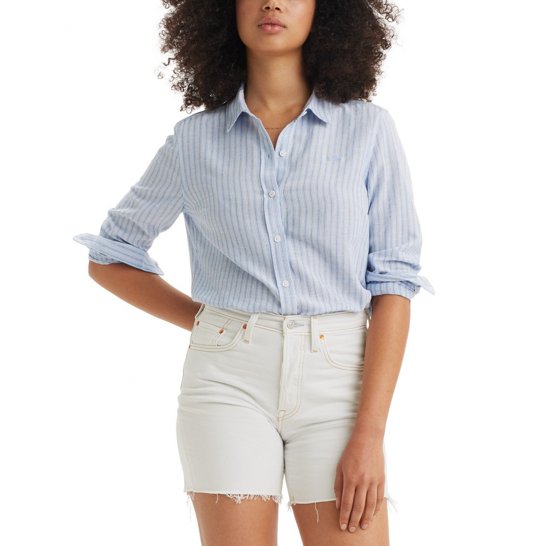 Women's 'The Classic Cotton Box-Pleat-Back' Shirt