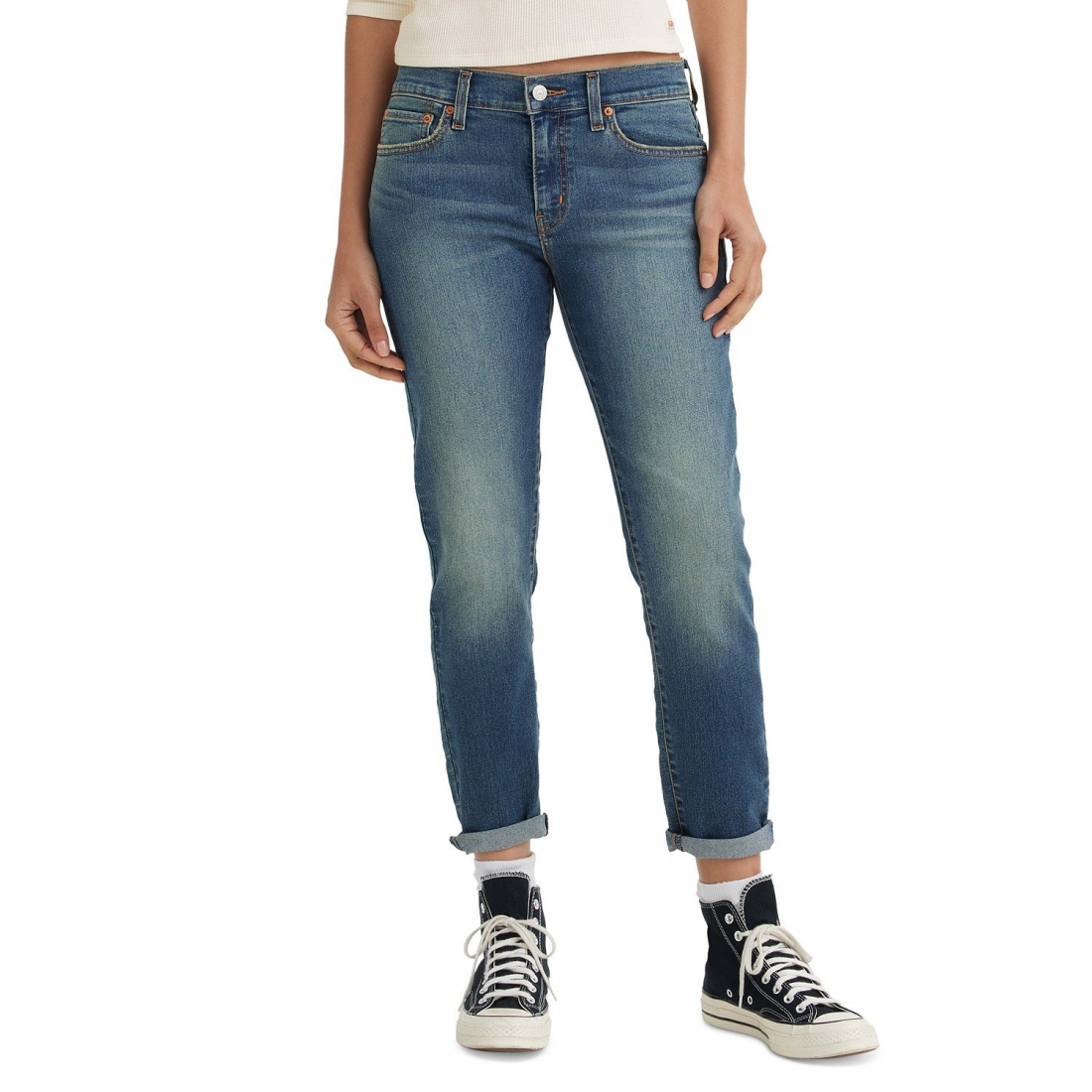 Jeans Boyfriend 'Relaxed Boyfriend Tapered-Leg' pour Femmes