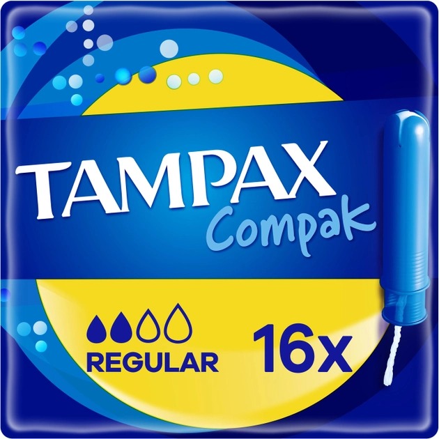 'Compact Regular' Tampon - 16 Pieces