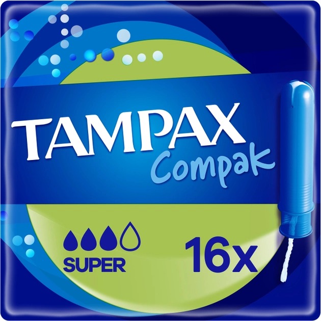 'Compact Super' Tampon - 18 Stücke