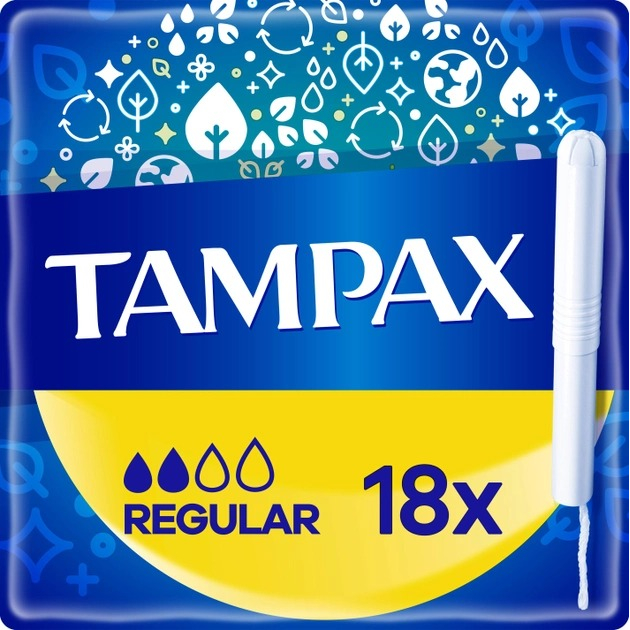 'Compact Regular' Tampon - 18 Pieces