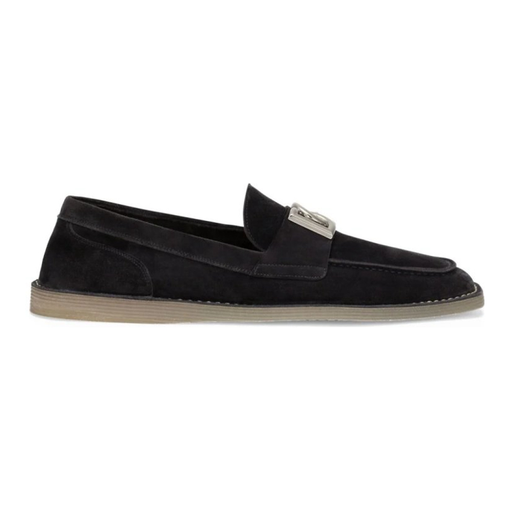 Men's 'Logo-Plaque' Loafers