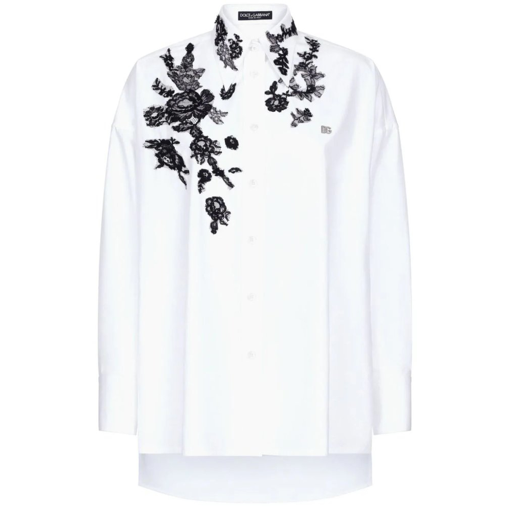 Chemise 'Floral-Lace' pour Femmes