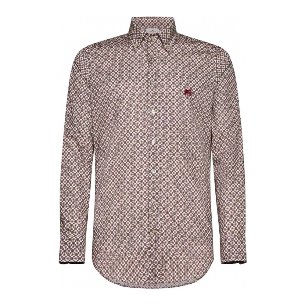 Men's 'Pegaso-Embroidered Graphic' Shirt