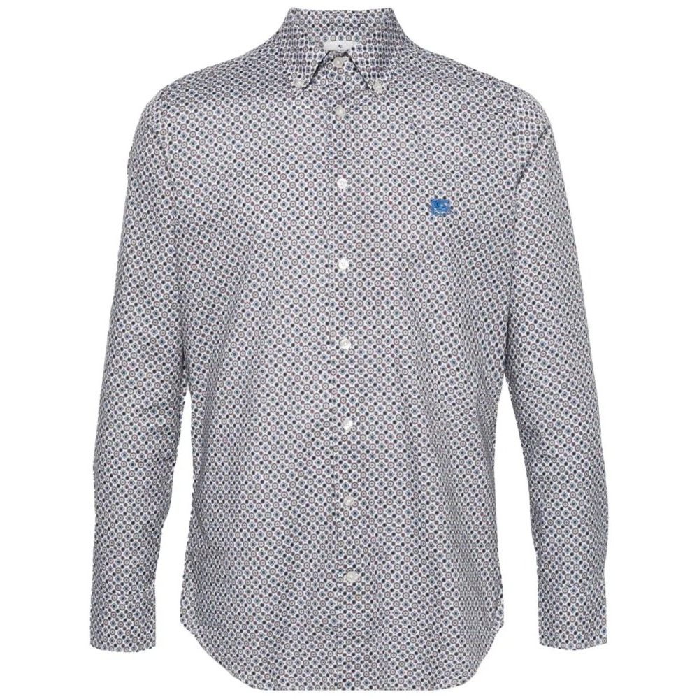 Chemise 'Pegaso-Embroidered Graphic' pour Hommes