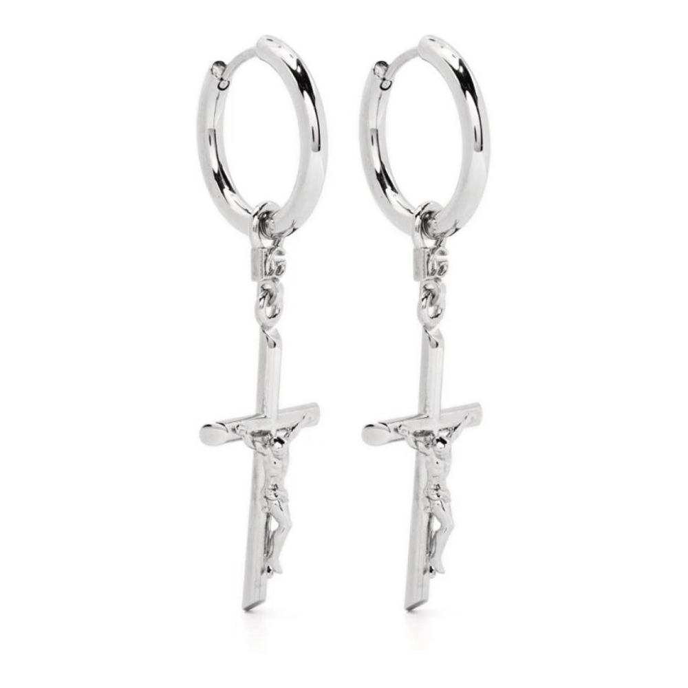 Men's 'Dna Pendant Hoop' Earrings