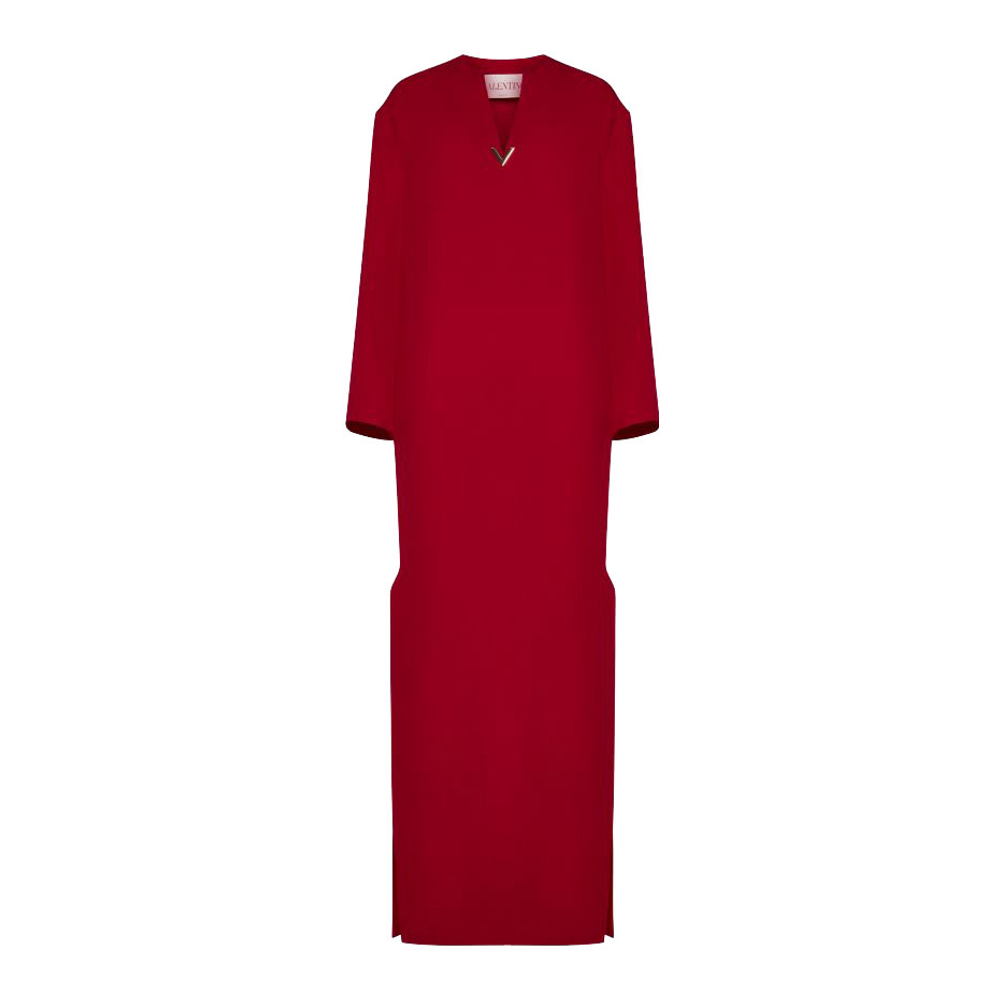 Women's 'VLogo Plaque' Long Dress