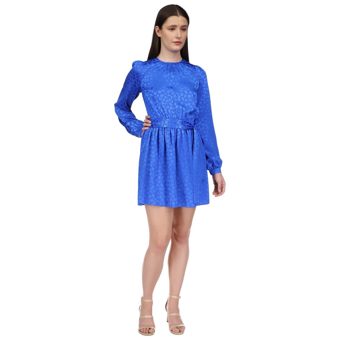 Women's 'Fleur Tie-Waist' Mini Dress