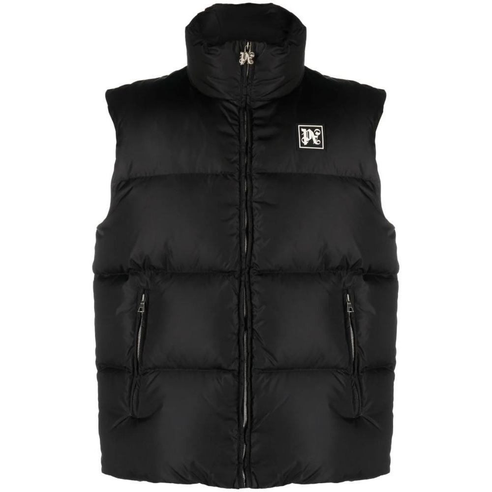 Gilet 'Logo-Appliqué Quilted Ski' pour Hommes