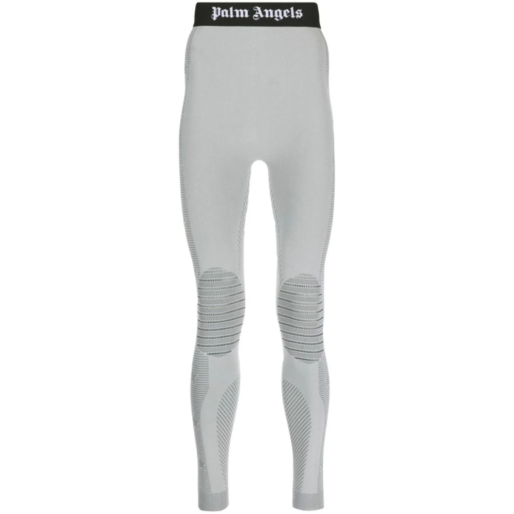 Men's 'Monogram-Appliqué Base Layer Ski' Leggings