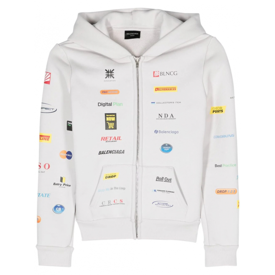 Men's 'Business English Logo' Jacket