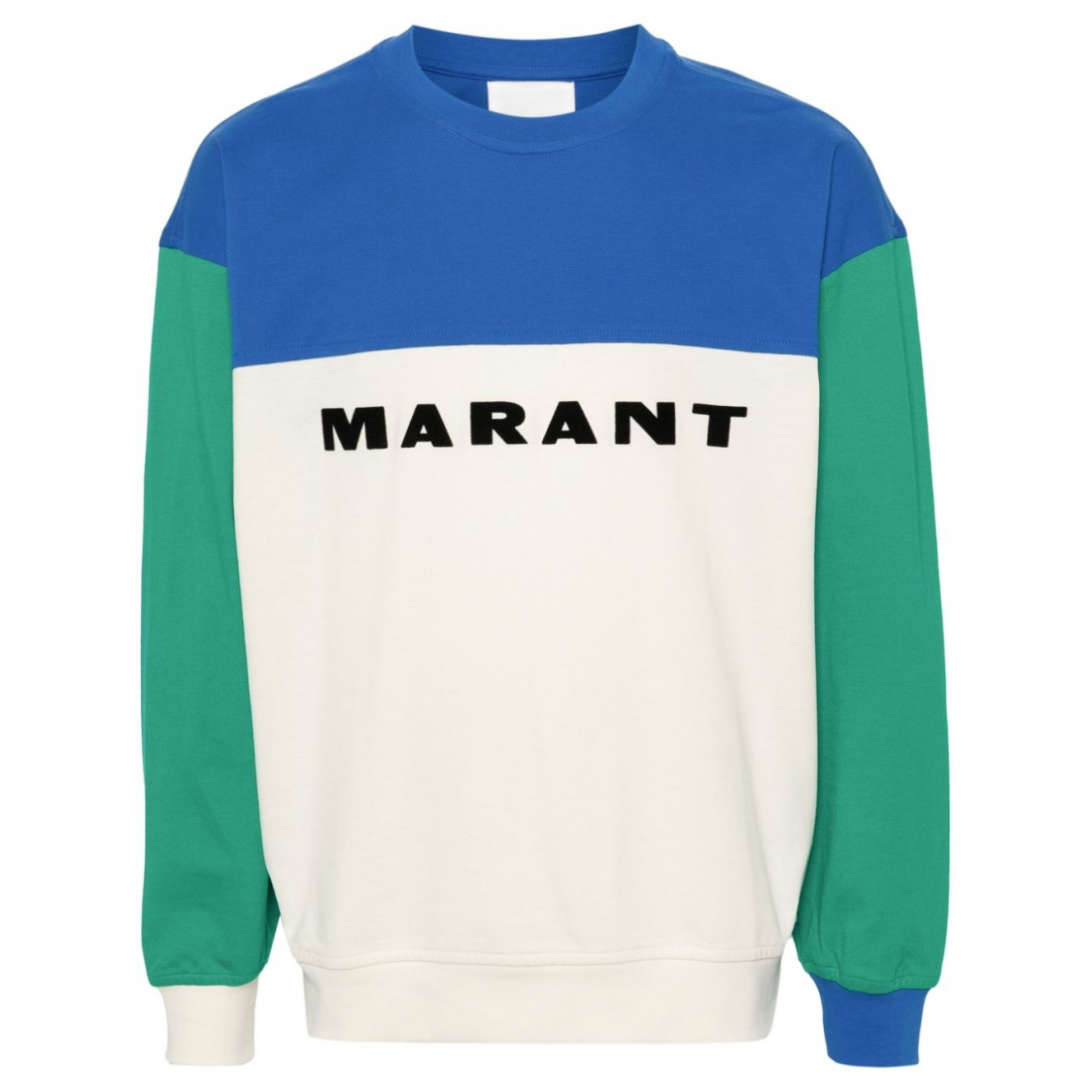 'Colour-Block Logo' Pullover für Herren