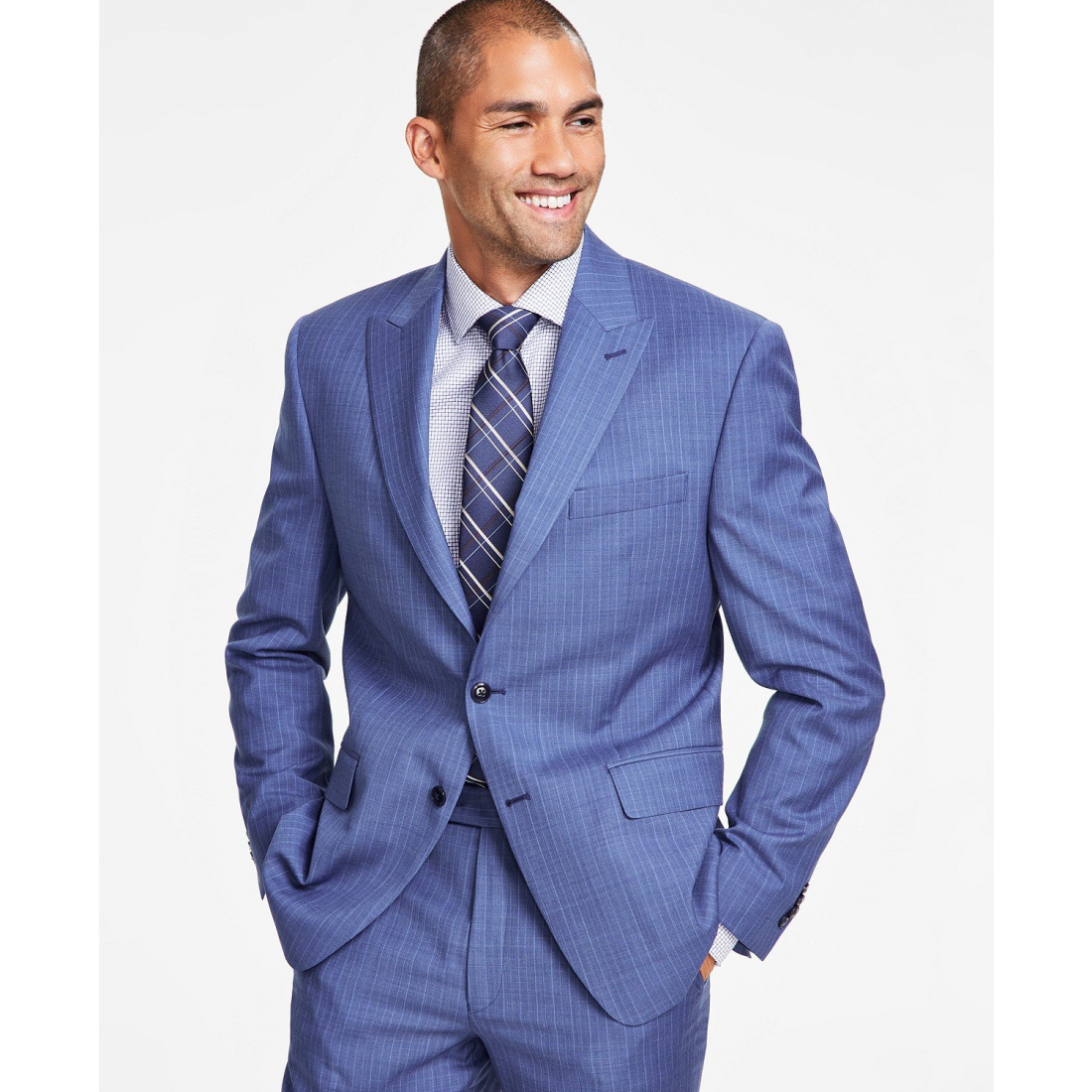 Men's 'Classic-Fit Pinstripe' Suit Jacket