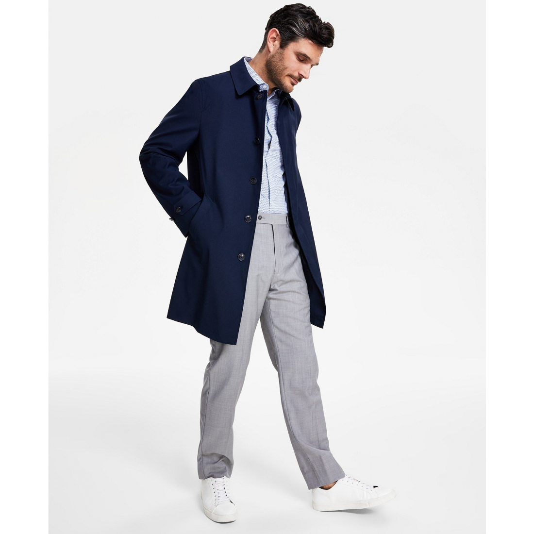 Men's 'Classic-Fit' Raincoat