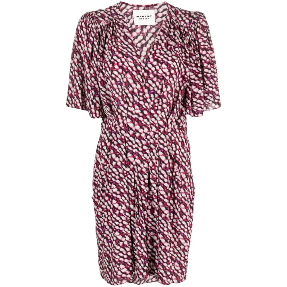 Women's 'Vedolia Abstract-Print' Mini Dress