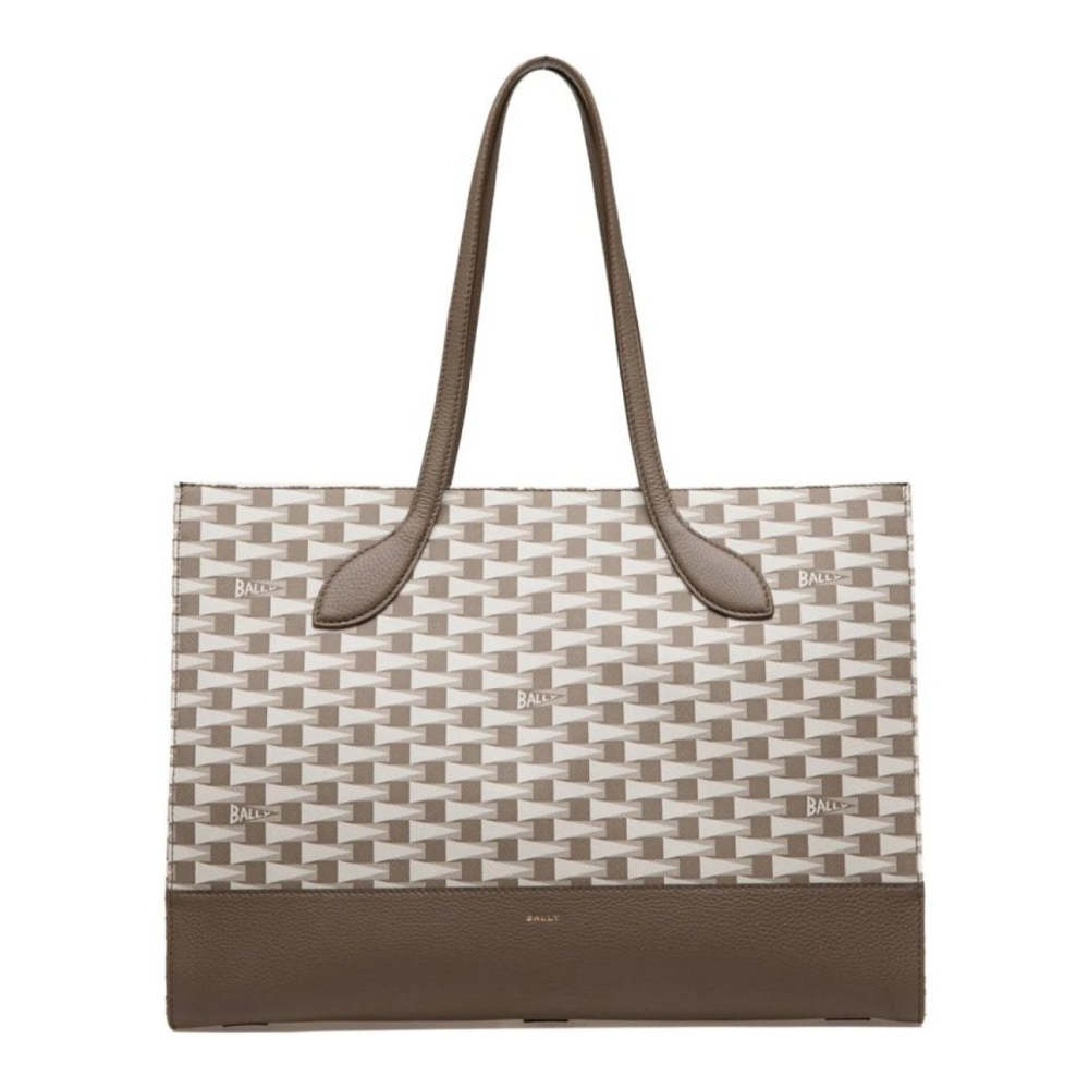 Women's 'Pennant Geometric-Pattern Print' Tote Bag