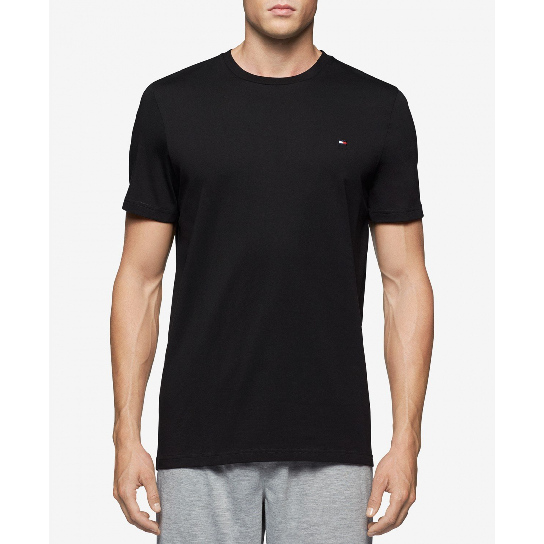 'Cotton Crew Neck Undershirt' für Herren