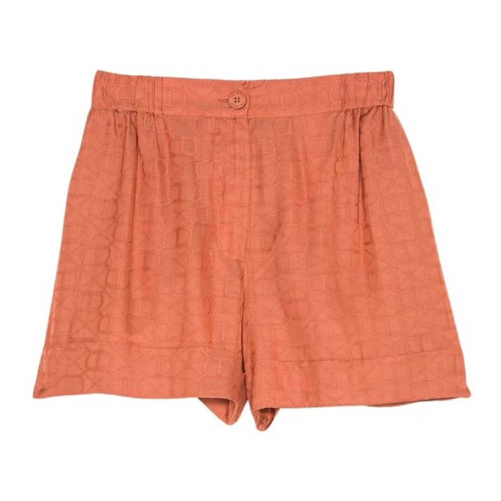 'Logo' Shorts für Damen