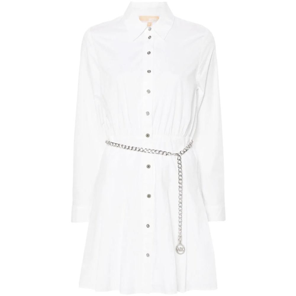 Robe chemise 'Belted Mini' pour Femmes