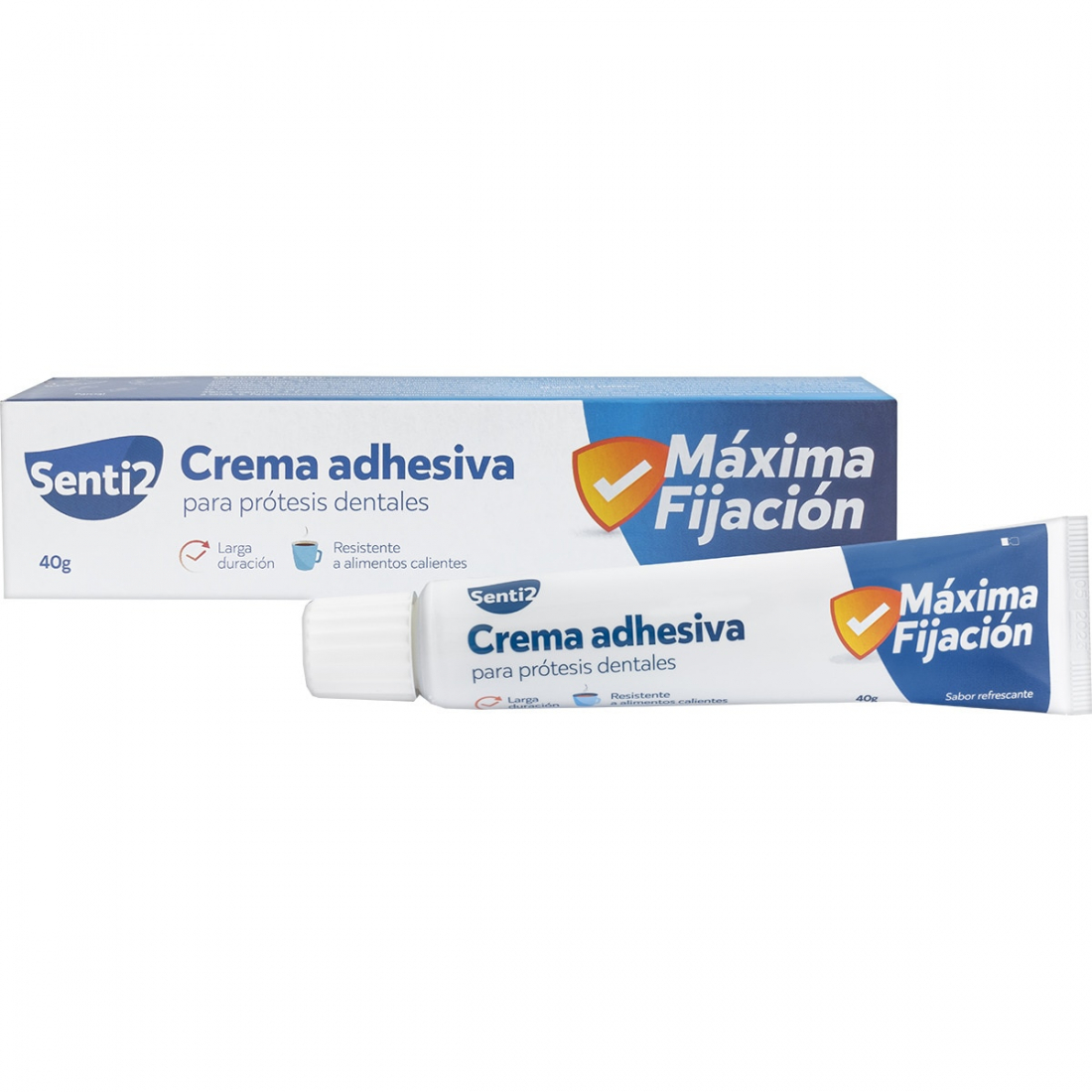 Crème adhésive pour prothèses dentaires - 40 g