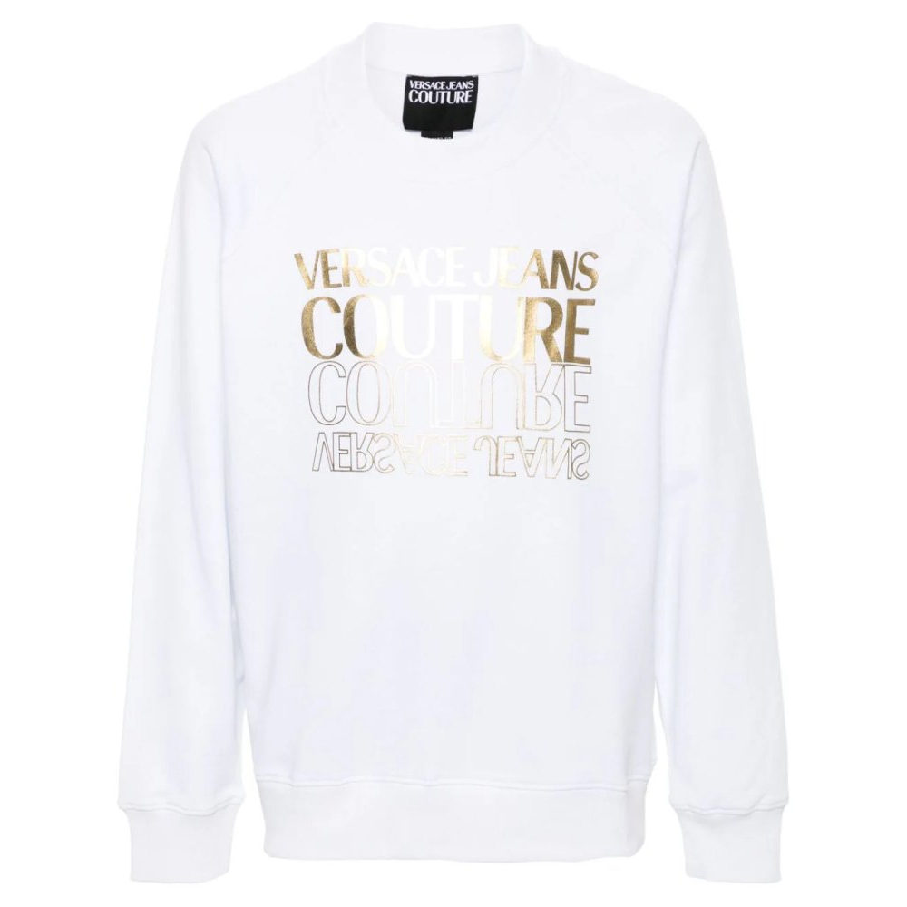 'Metallic Logo-Print' Sweatshirt für Herren