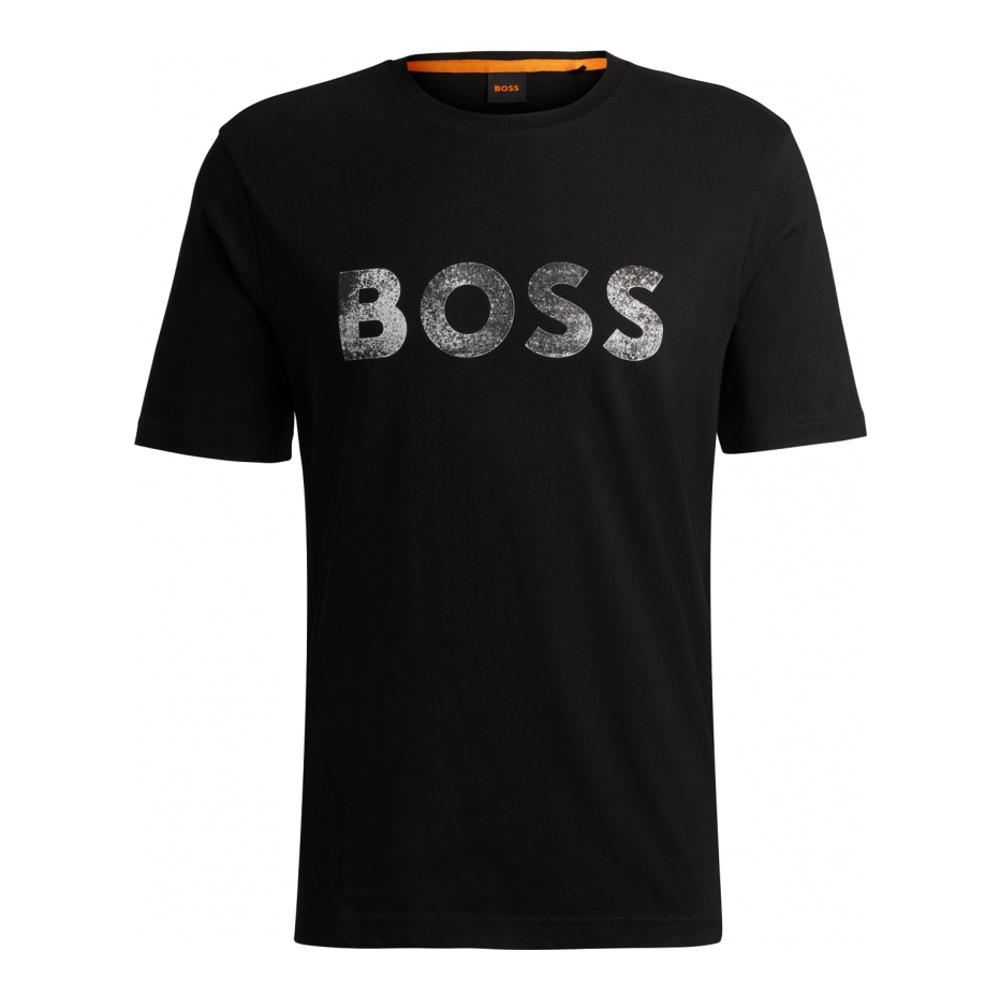 'Logo' T-Shirt für Herren