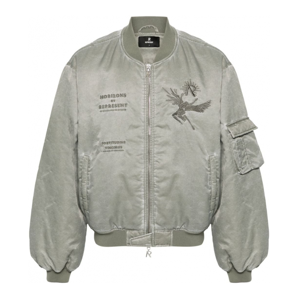 Men's 'Icarus Distressed' Bomber Jacket