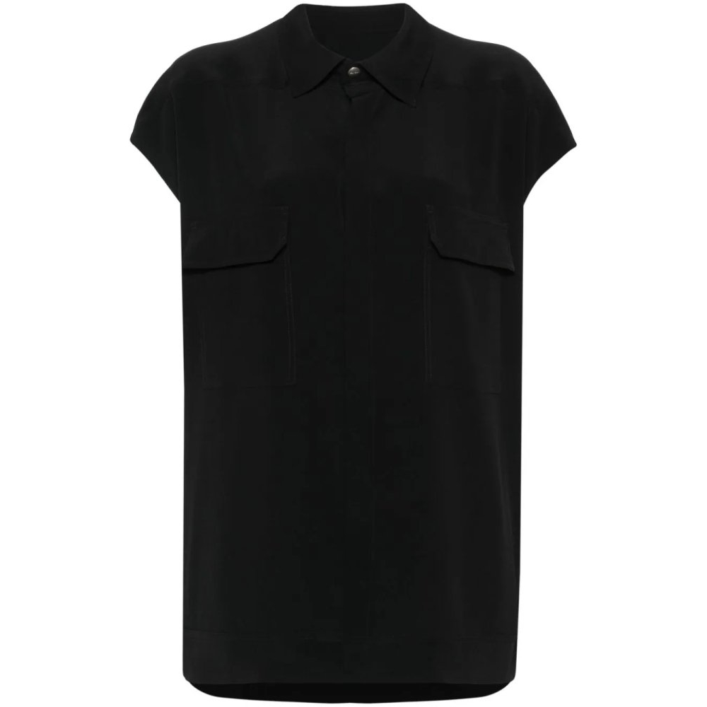 Women's 'Press-Stud' Short sleeve shirt
